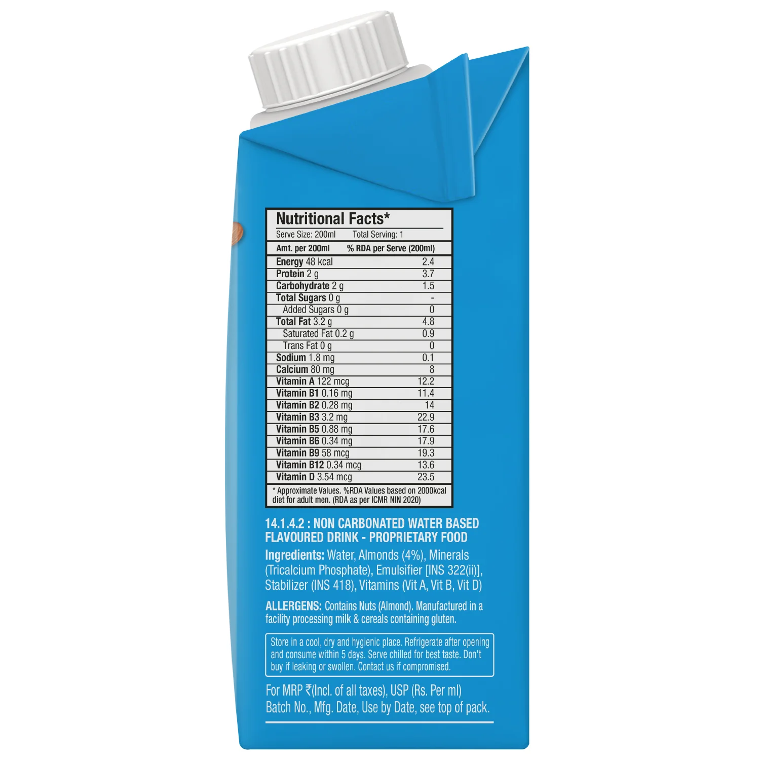 almond beverage, unsweetened - pack of 6 - Image 5