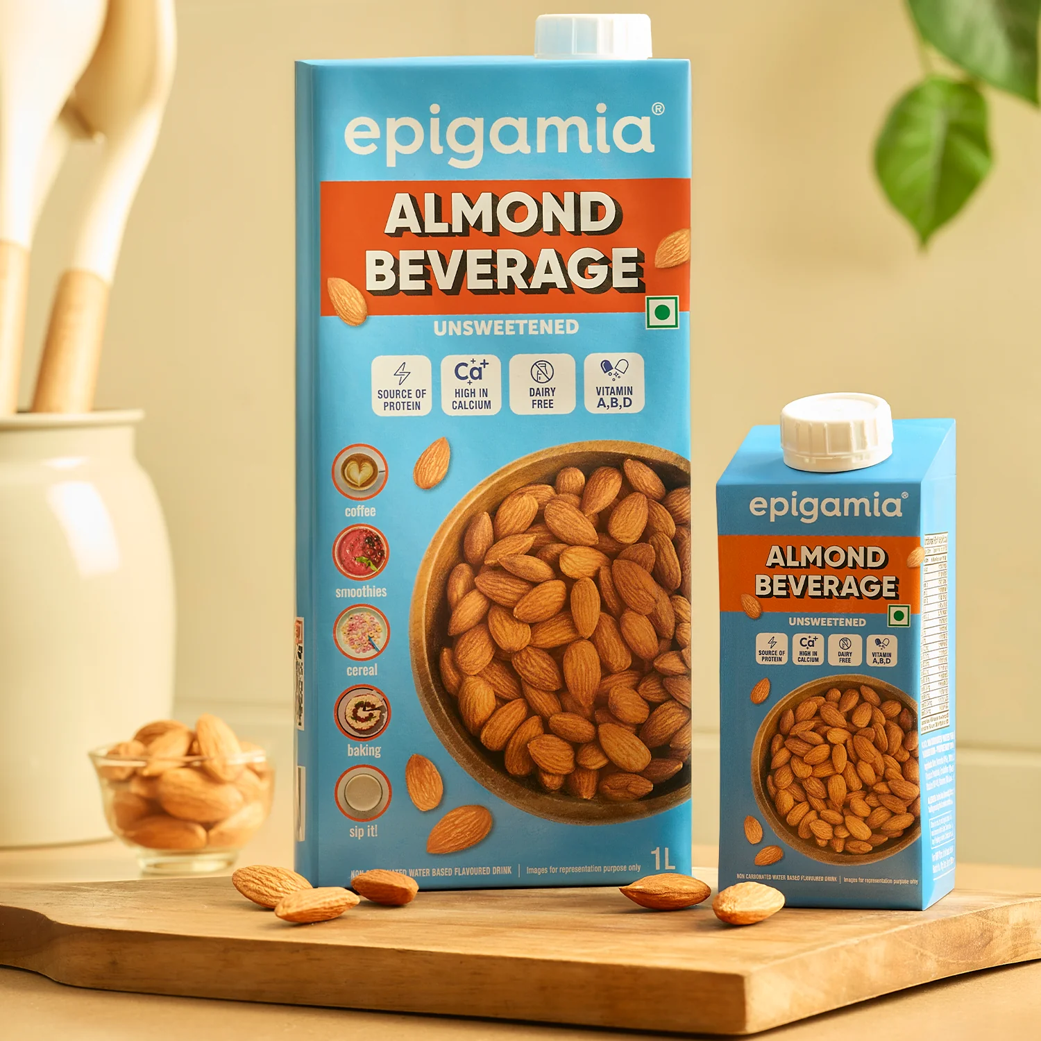 almond beverage, unsweetened - pack of 6 - Image 2