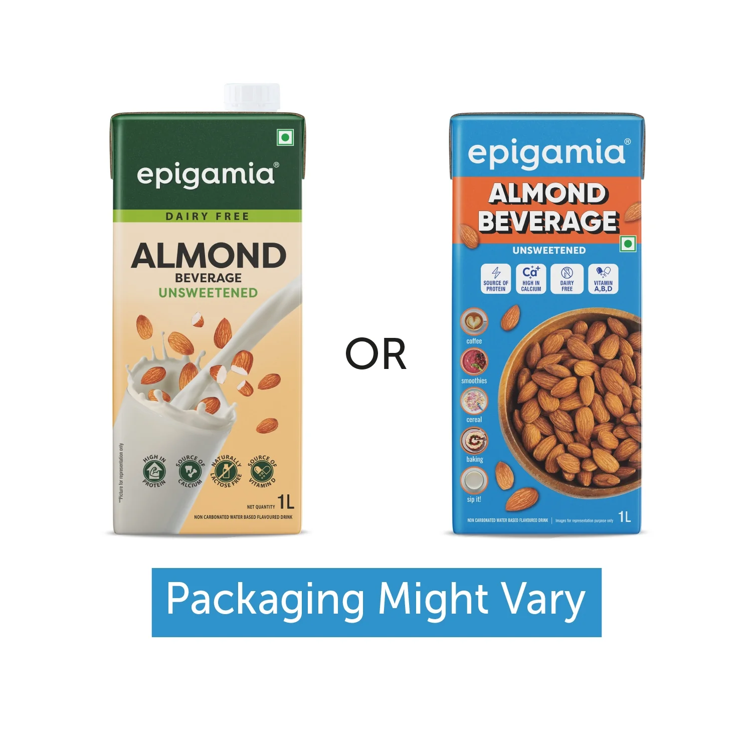 almond beverage, unsweetened, 1 litre each- pack of 4 - Image 3