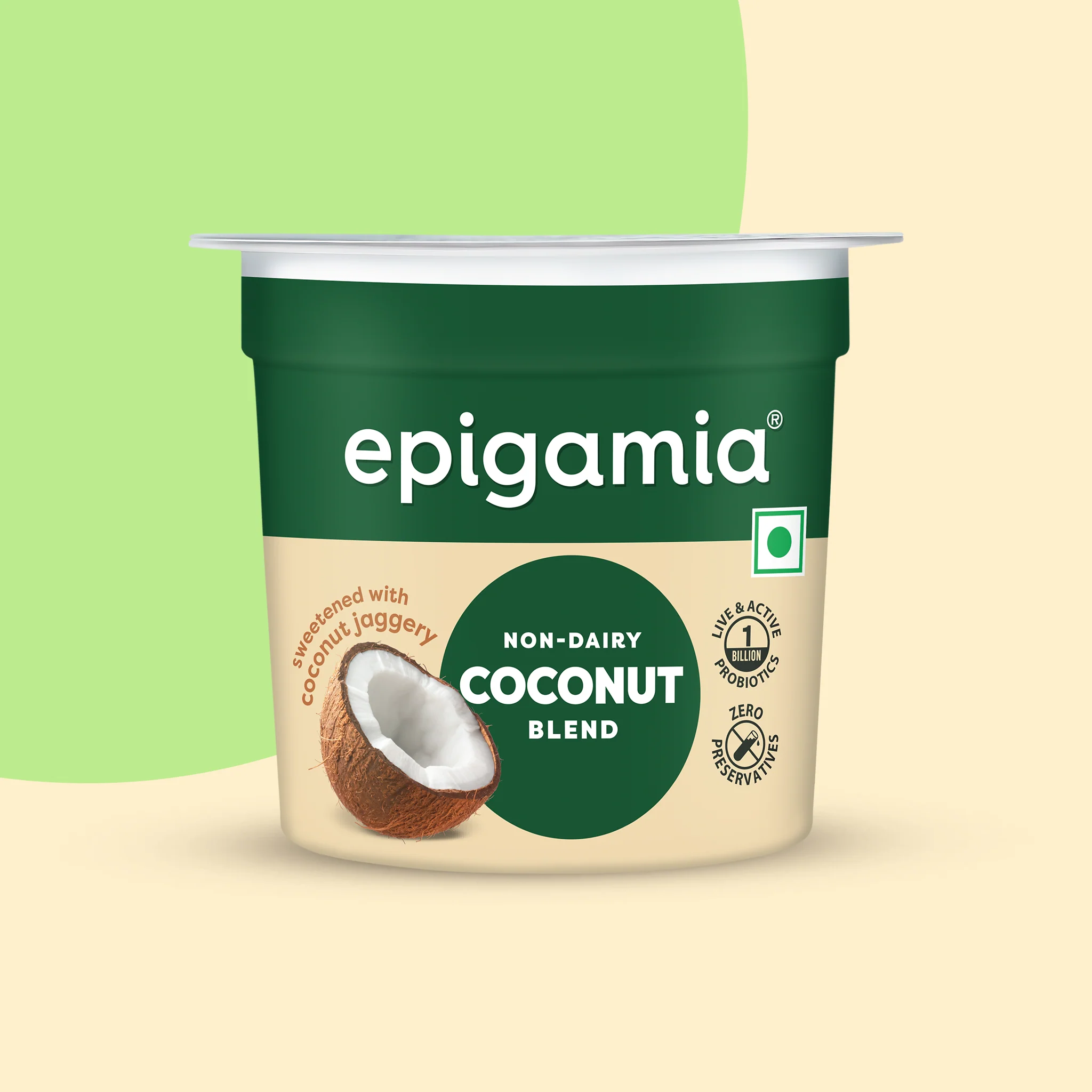 coconut blend, sweetened