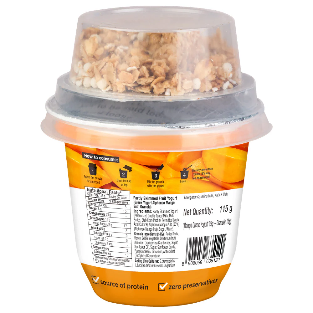 crunch cup, alphonso mango - pack of 2 - Image 3