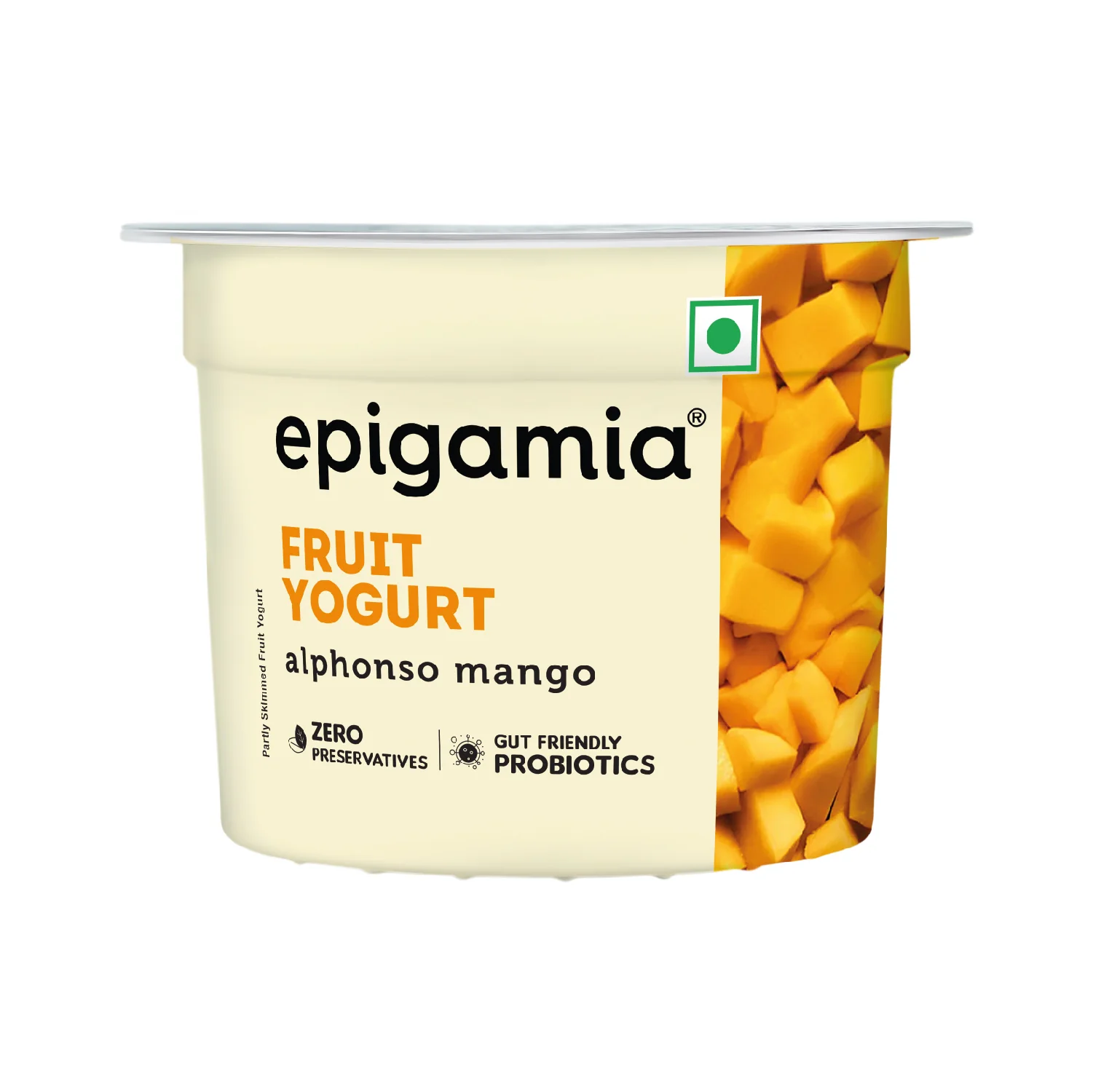 fruit yogurt, mango - Image 2