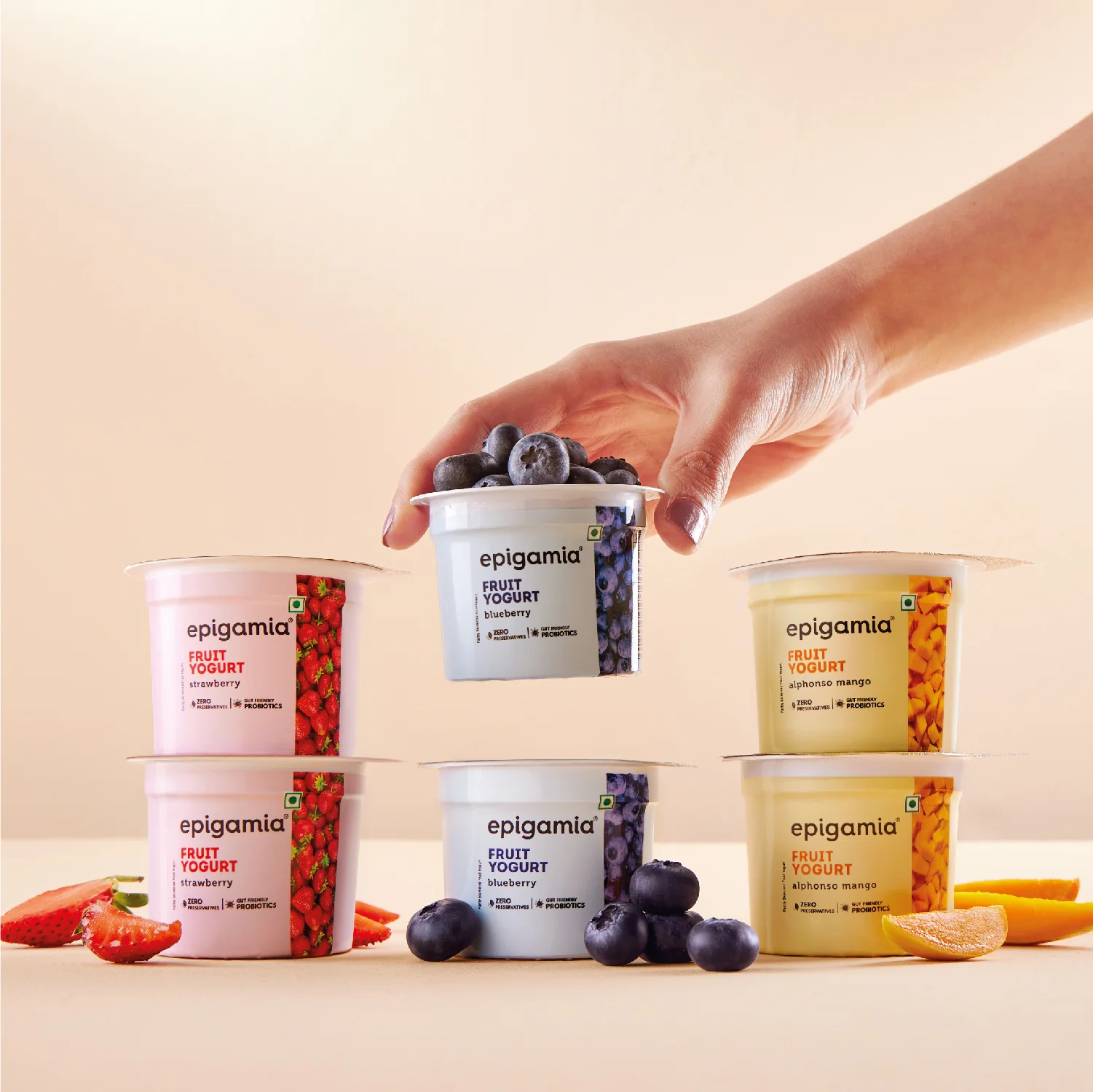 fruit yogurt, mango - Image 4