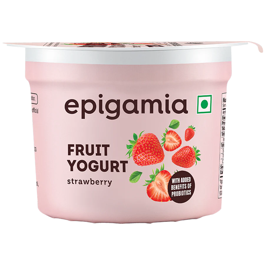 fruit yogurt, strawberry - Image 2