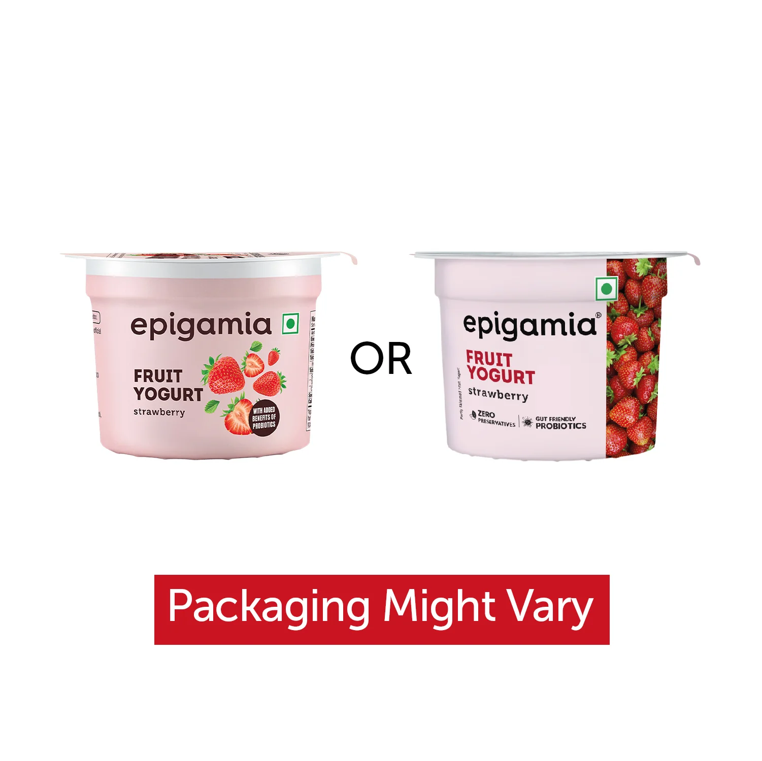 fruit yogurt, strawberry - Image 2