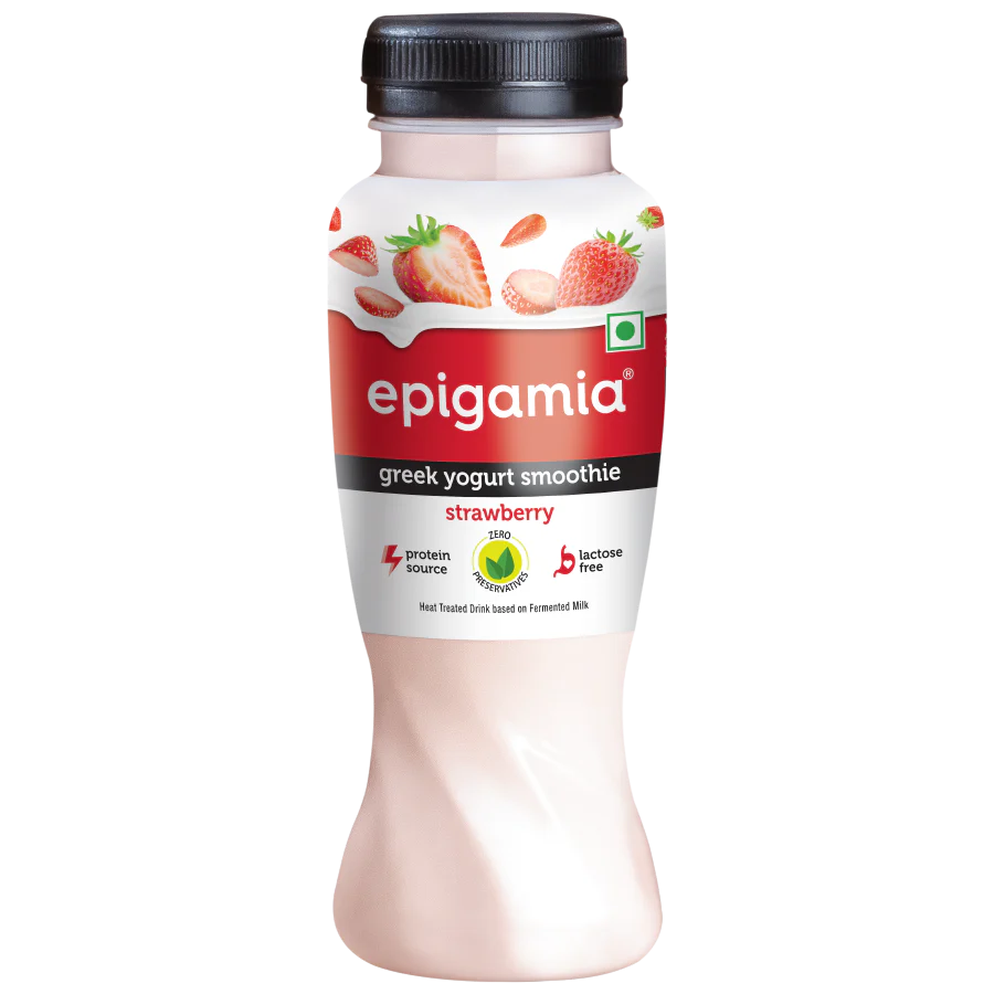 greek yogurt smoothie, strawberry - Image 3