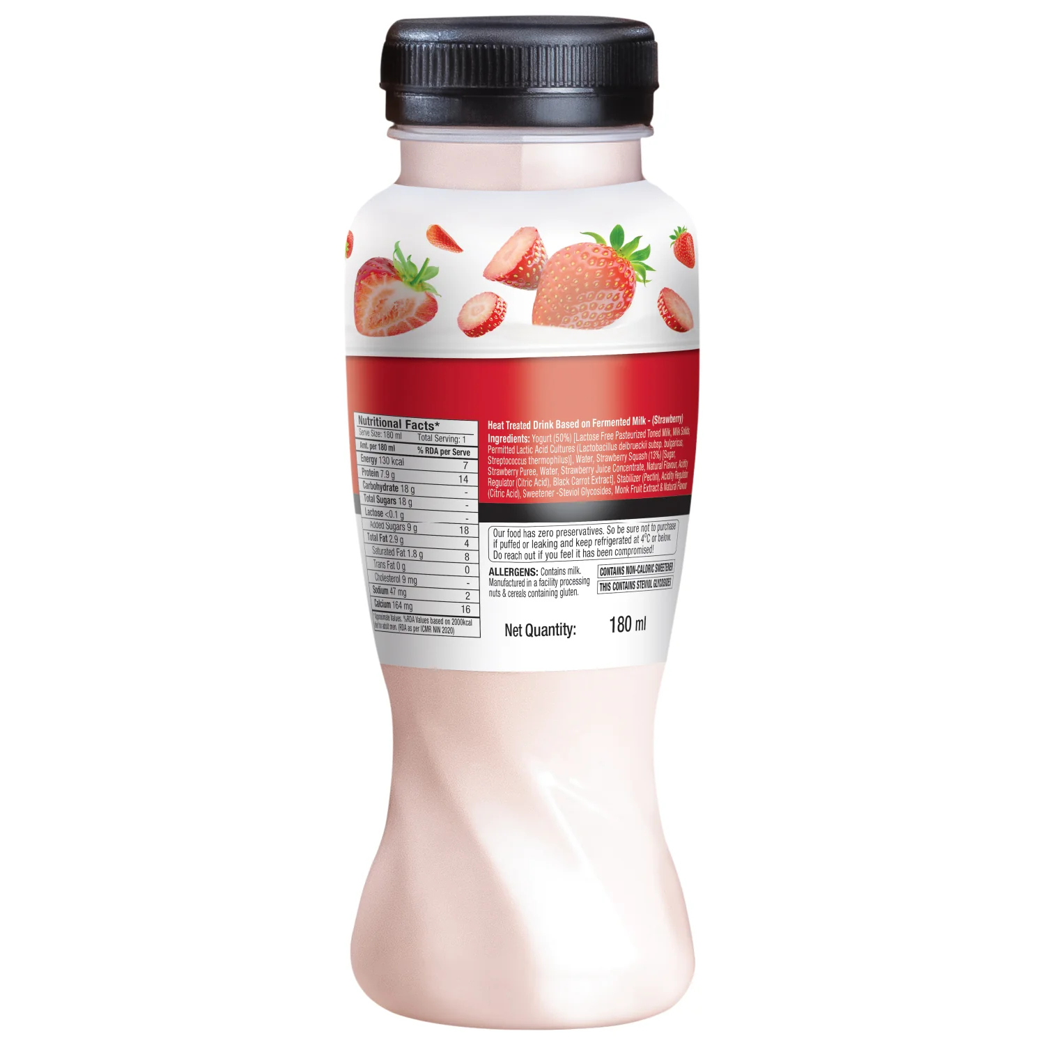 greek yogurt smoothie, strawberry - pack of 3 - Image 5