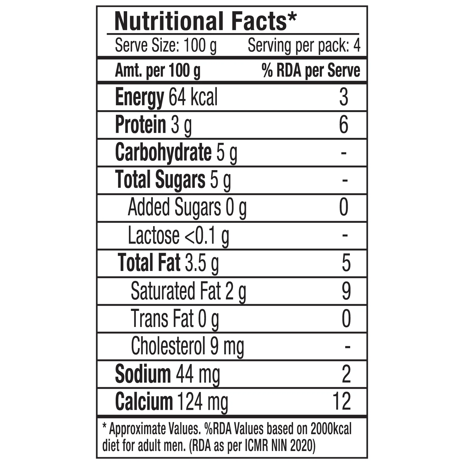 lactose free, curd - pack of 2 - Image 6