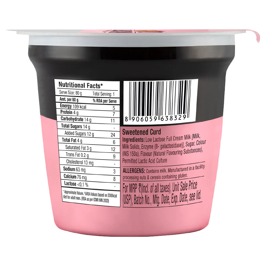 lactose free, mishti doi - Image 3