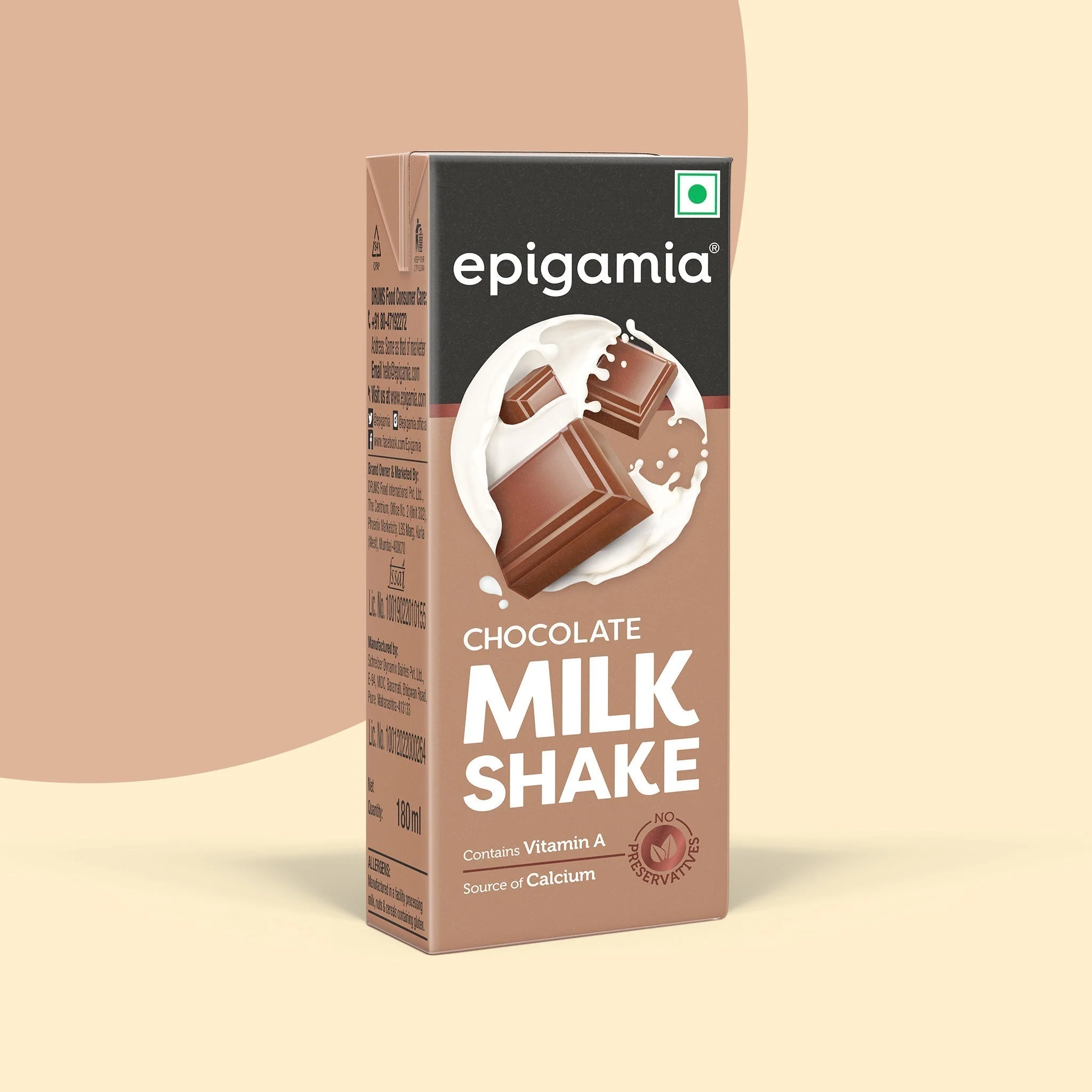 milkshake, chocolate