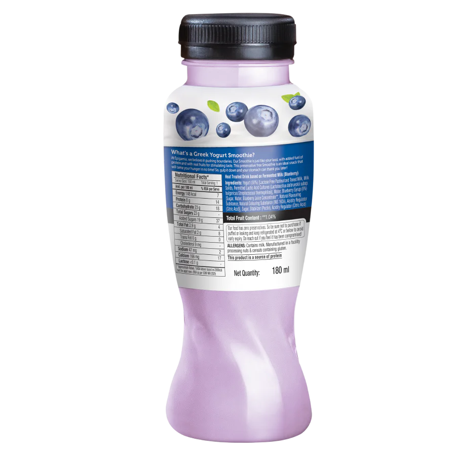 greek yogurt smoothie, blueberry - pack of 3 - Image 9