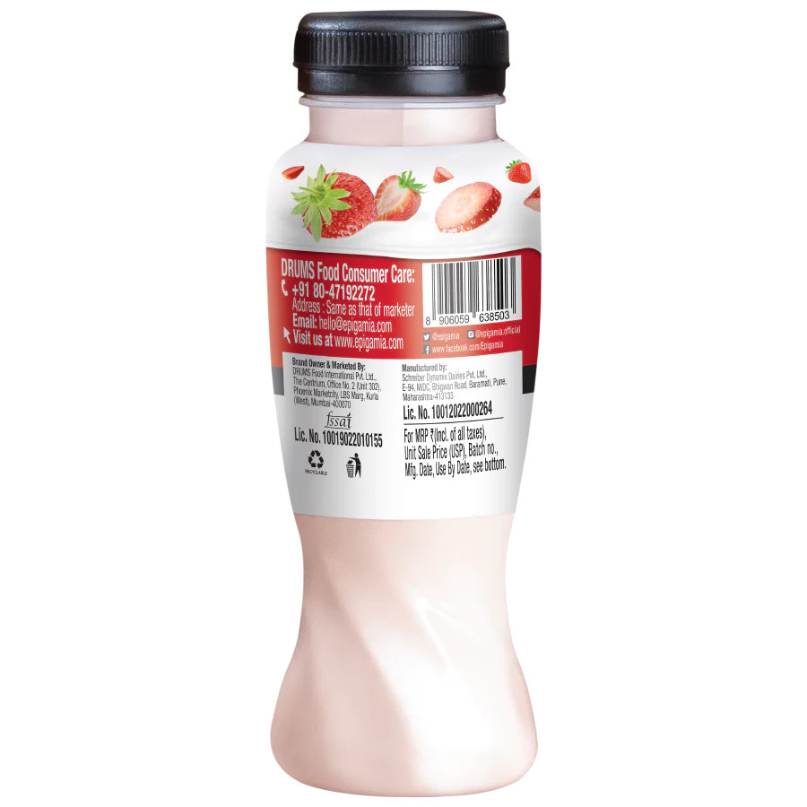 greek yogurt smoothie, strawberry - pack of 3 - Image 4