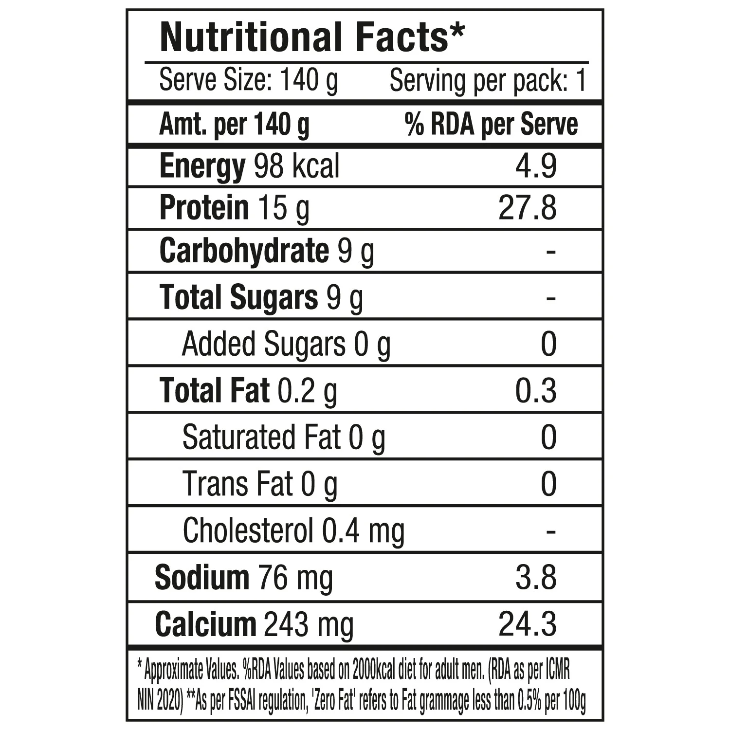 turbo 15g protein yogurt, mango - Image 7