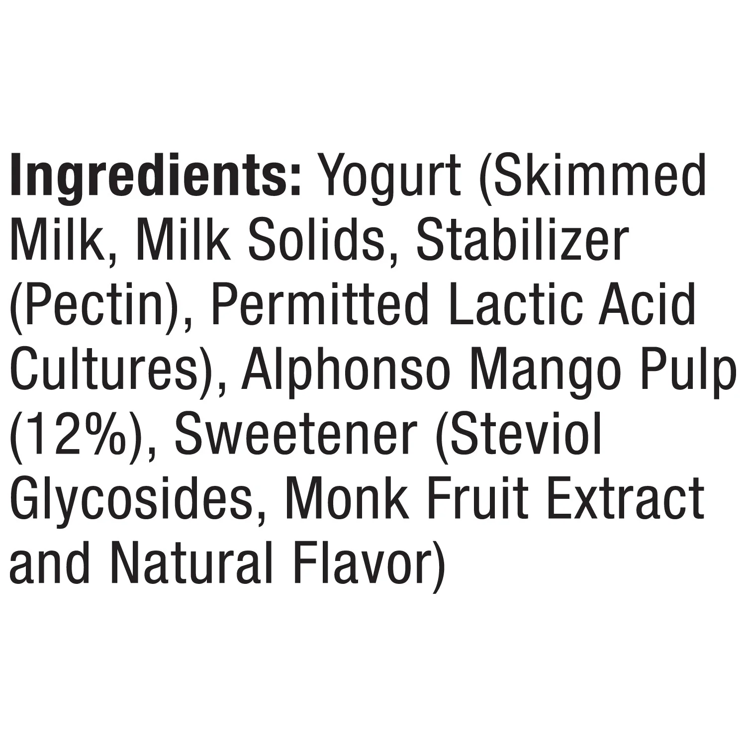 turbo 15g protein yogurt, mango - Image 8