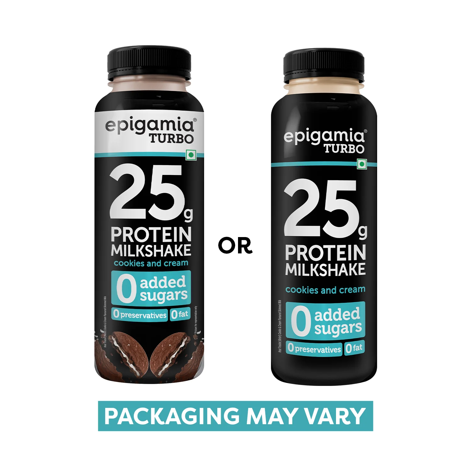 turbo 25g protein milkshake, assorted flavors - pack of 4 - Image 31