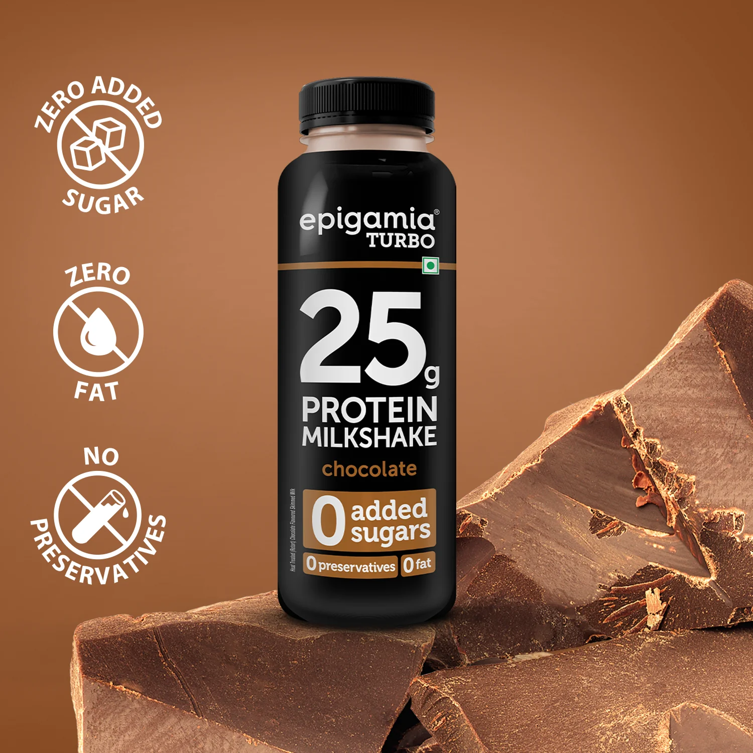 turbo 25g protein milkshake, chocolate - Image 5