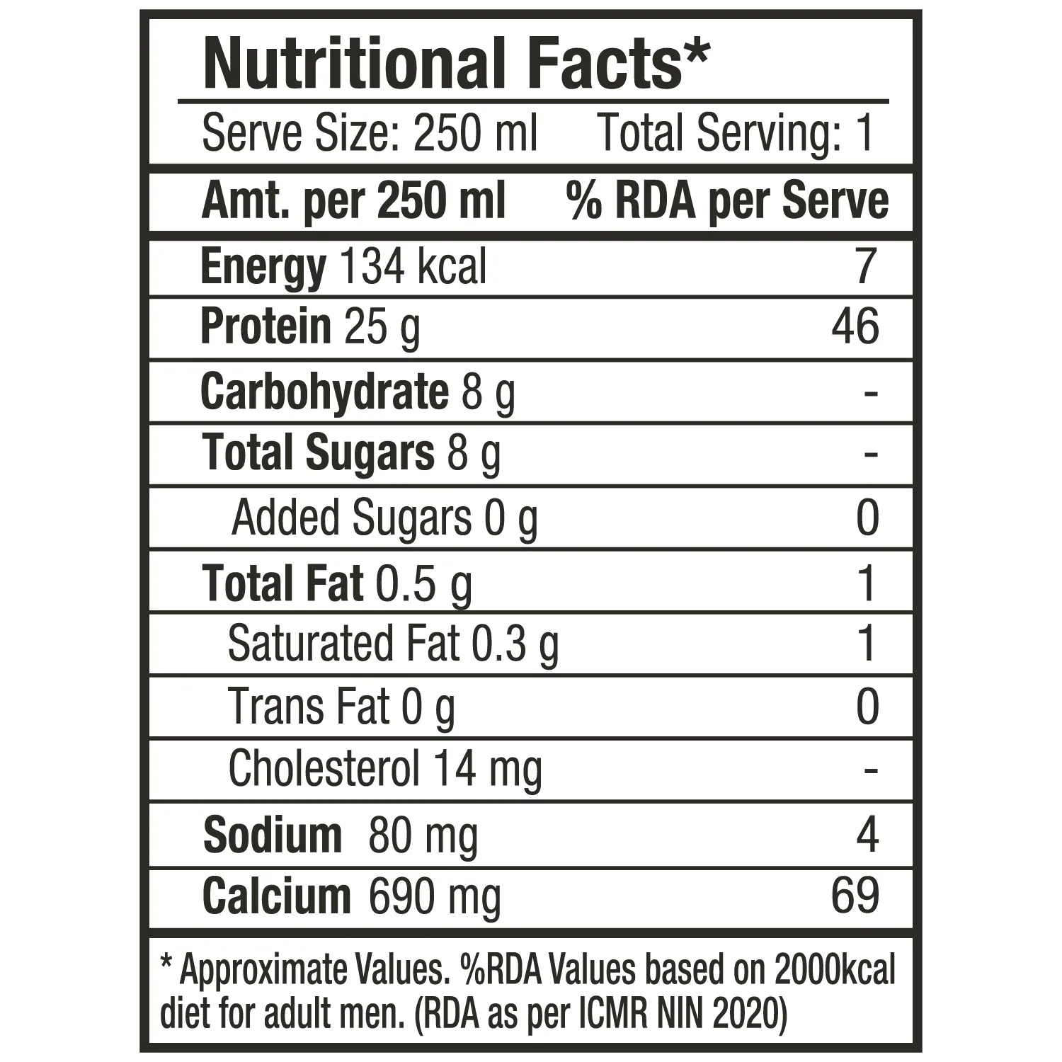turbo 25g protein milkshake, vanilla caramel - Image 5