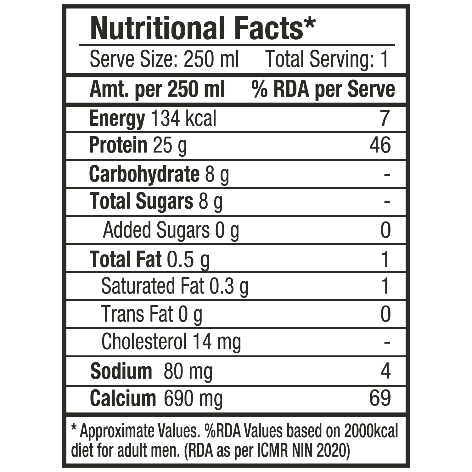 turbo 25g protein milkshake, vanilla caramel - Image 5