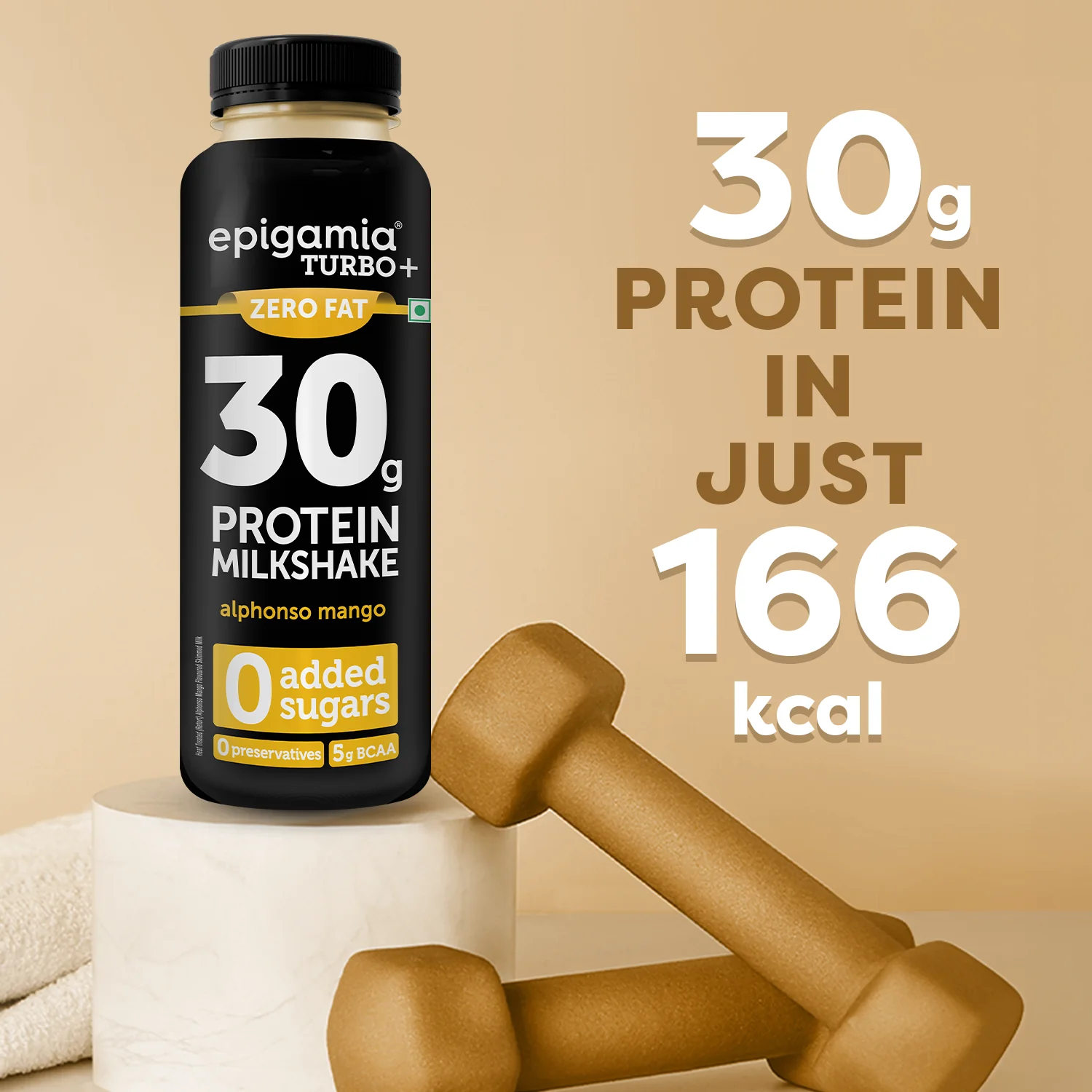 turbo 30g protein milkshake, mango - pack of 4 - Image 4
