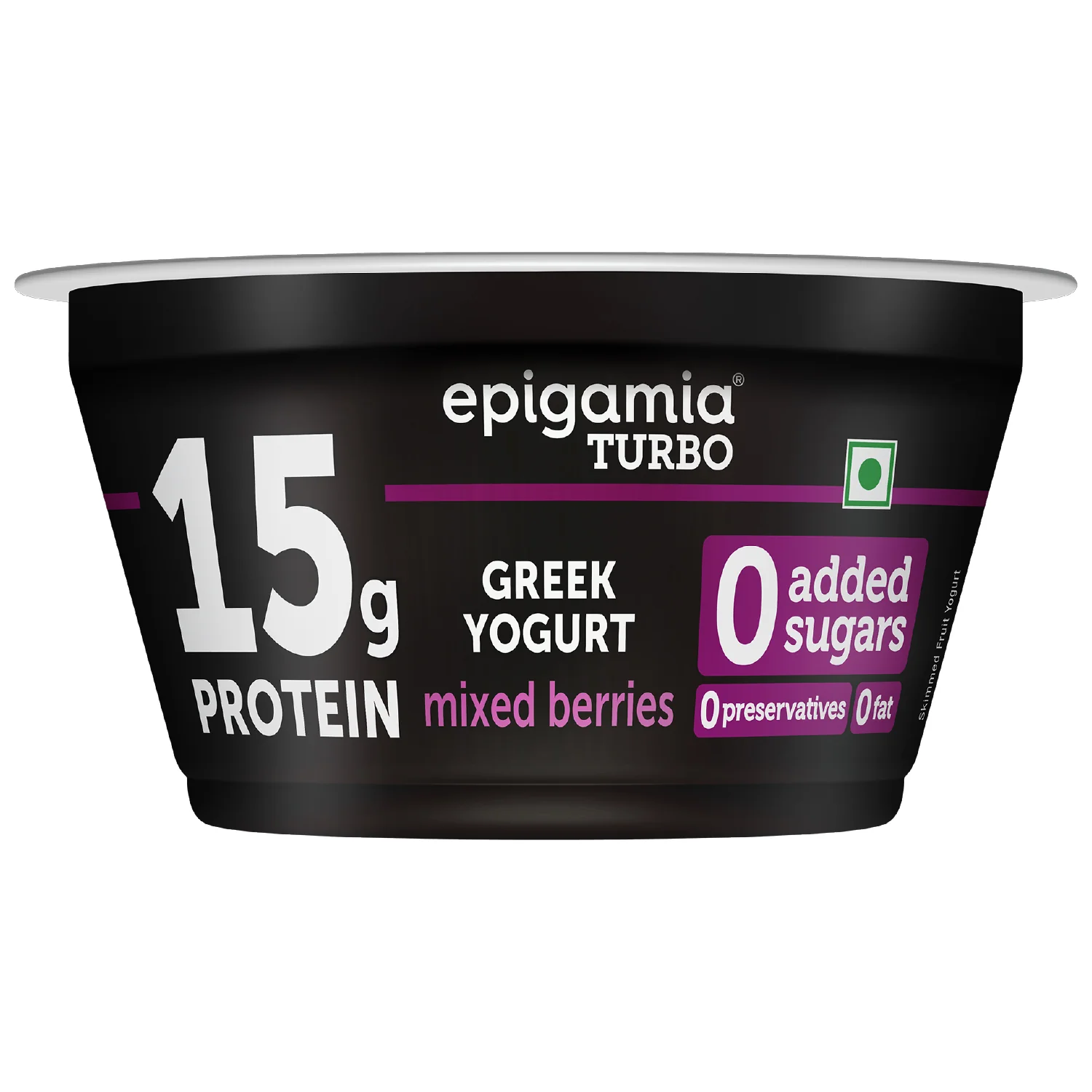 turbo 15g protein yogurt, mixed berries - Image 2