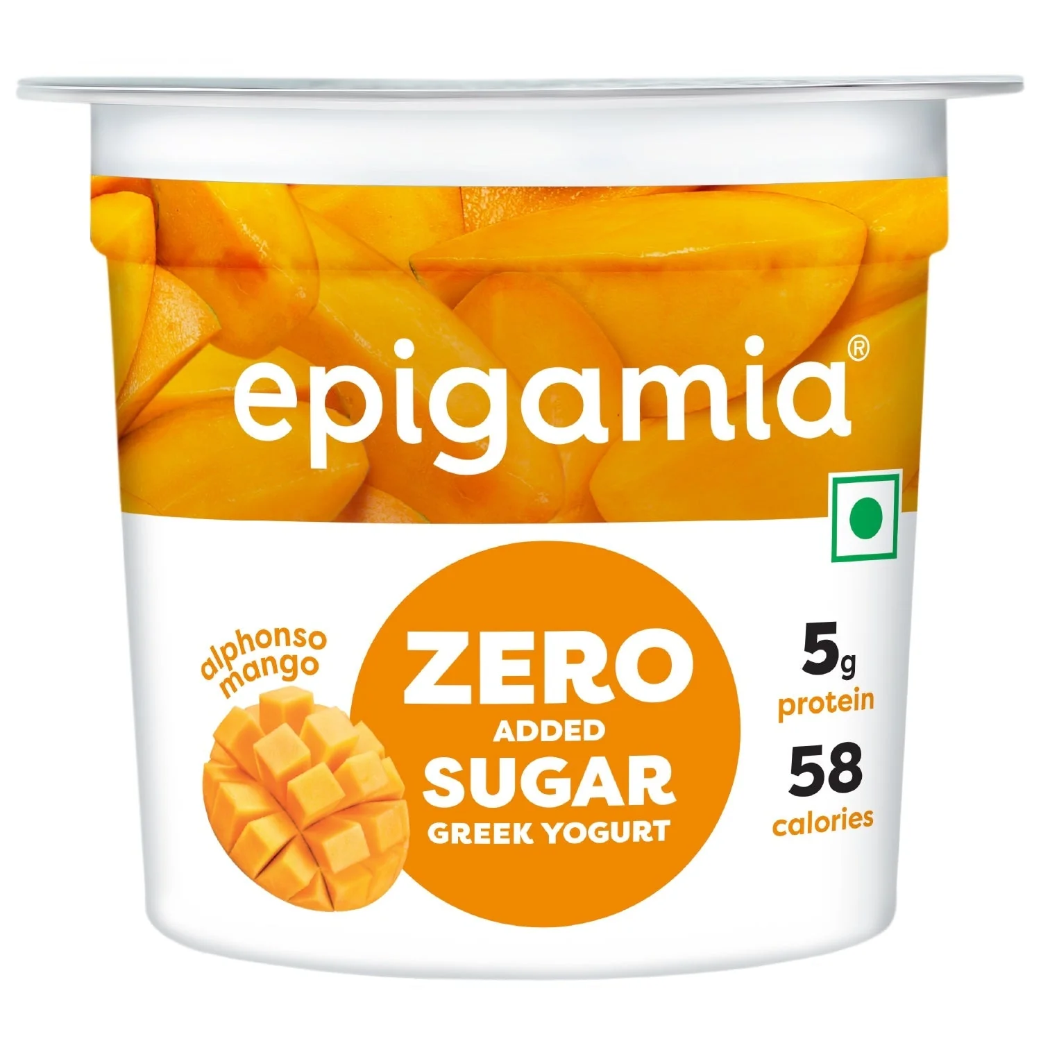 zero added sugar greek yogurt, mango - pack of 4 - Image 2