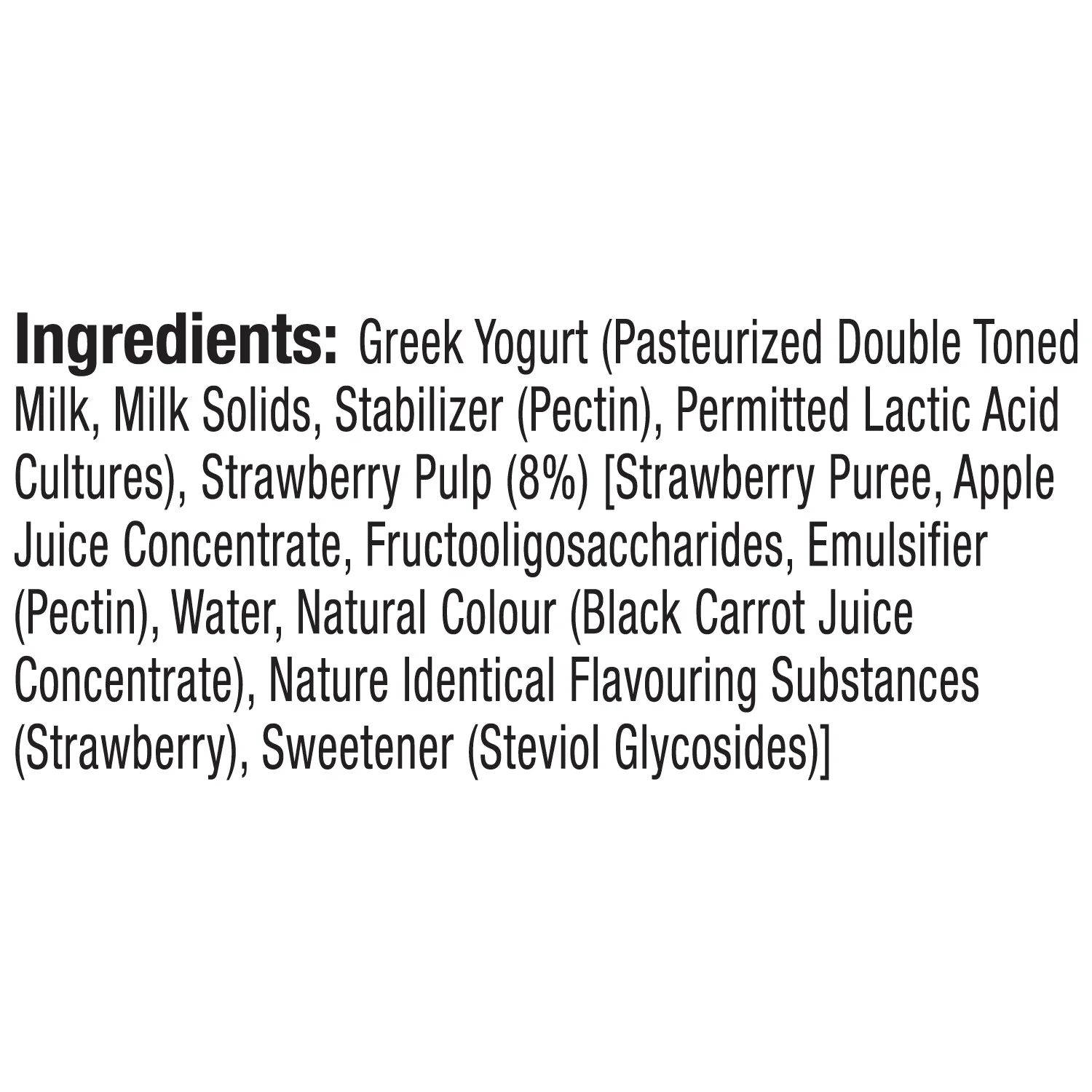 zero added sugar greek yogurt, strawberry, mixed berries, blueberry - pack of 3 - Image 15