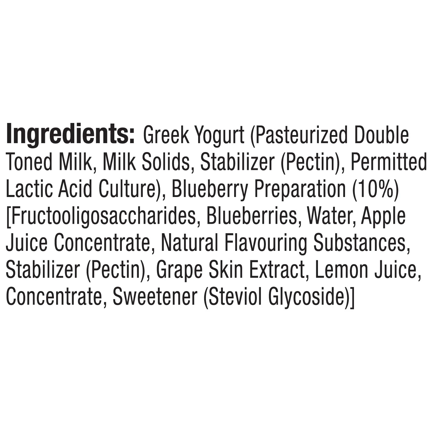 zero added sugar greek yogurt, strawberry, mixed berries, blueberry - pack of 3 - Image 27